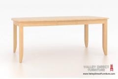  Core 4 Leg Boat Shape Dining Table 