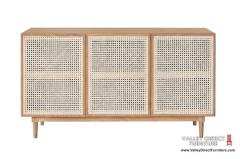 Cane Sideboard - Natural Cane Sideboard - Natural