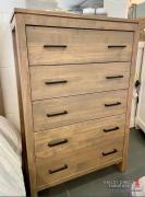  Jasper 5 Drawer Chest 